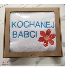 Siuvinėtas rankšluostis "Kochanej Babci", 01