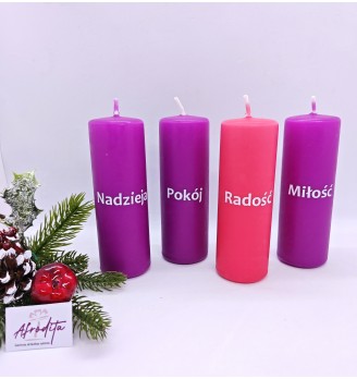 Advento žvakių rinkinys, 03