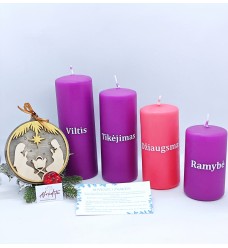 Advento žvakių rinkinys, 04