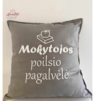 Pagalvė "Mokytojai", 01