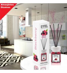 Eyfel kvapų difuzorius su pagaliukais - Blackberry (120ml)  