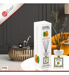 Eyfel kvapų difuzorius su pagaliukais - Amber & Patchuoli (120ml)  