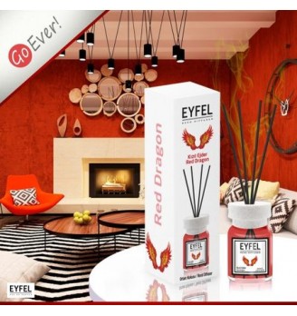 Eyfel kvapų difuzorius su pagaliukais - Red Dragon (120ml)   