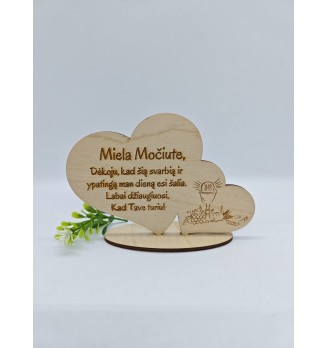 Medinė širdelė 07