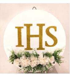 Dekoracija IHS I Komunijos proga 03