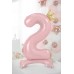 Pastatomas folinis balionas "2" 84 cm, 03