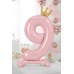 Pastatomas folinis balionas "9" 84 cm, 10