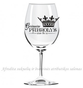 Vyno taurė "Geriausias Pabrolys", 1 vnt 04