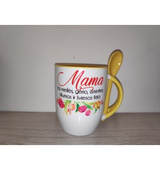 Puodelis "MAMA", 1 vnt 10