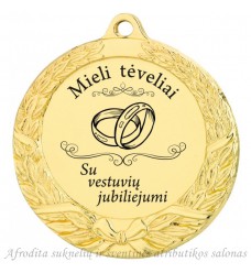 Medalis "Vestuvių metinių proga" 05