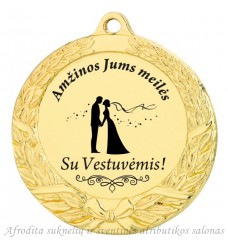 Medalis "Vestuvės" 01