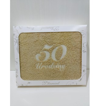 Siuvinėtas rankšluostis " 50" 04