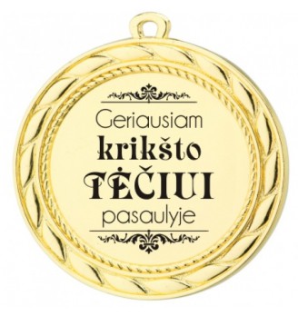 Nominacijos medalis 15